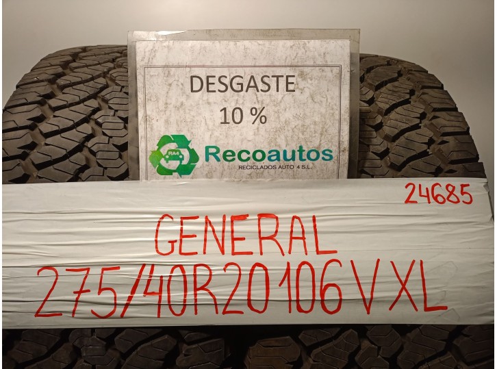 Recambio de neumatico/s para porsche cayenne (9pa) 3.6 referencia OEM IAM 27540R20106V 