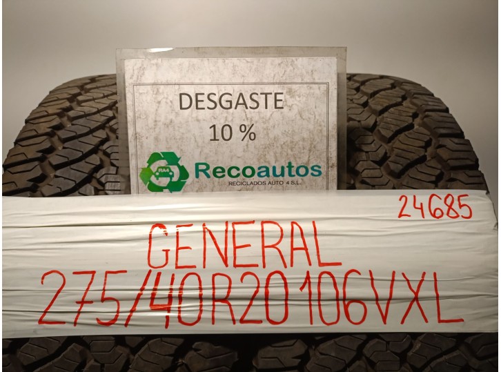 Recambio de neumatico/s para porsche cayenne (9pa) 3.6 referencia OEM IAM 27540R20106V 