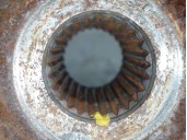 Recambio de mangueta delantera izquierda para mitsubishi galant berlina (ea0) 2.4 gdi cat referencia OEM IAM MR369425 MR369425 