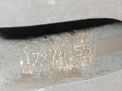 Recambio de llanta para honda civic viii hatchback (fn, fk) 2.2 ctdi (fk3) referencia OEM IAM SMG770A R17X7J55 