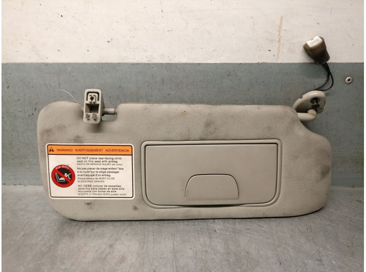 Recambio de parasol derecho para chevrolet captiva (c100, c140) 2.0 d 4wd referencia OEM IAM 96801327 96801327 