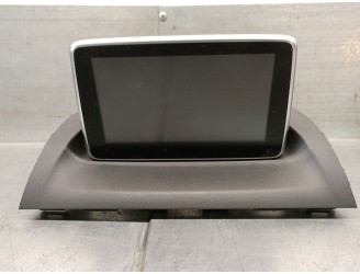 Recambio de pantalla multifuncion para mazda 3 (bm, bn) 2.2 d referencia OEM IAM BHS3669C0 BHP1611J0D 