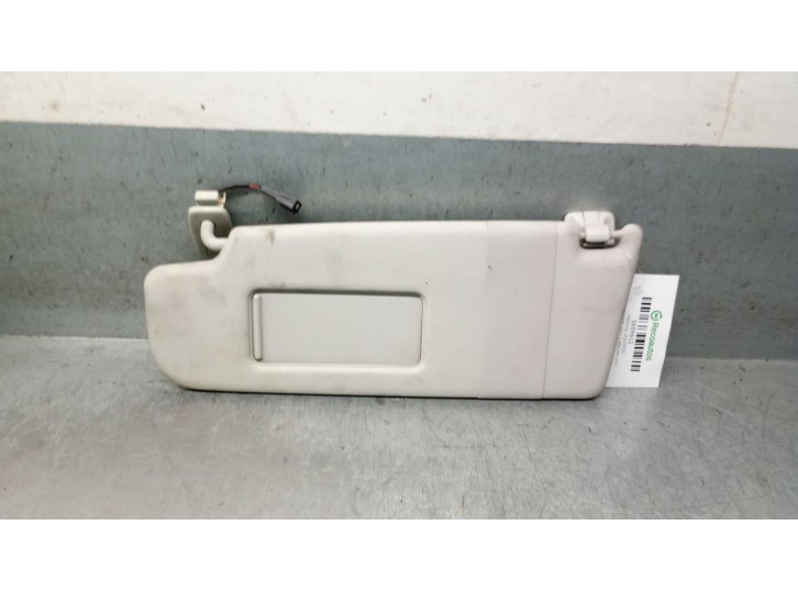 Recambio de parasol izquierdo para volkswagen golf v berlina (1k1) 2.0 tdi referencia OEM IAM 1K0857551D 1K0857551N 