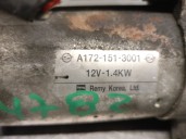 Recambio de motor arranque para ssangyong korando (ck) 2.0 e-xdi referencia OEM IAM A1721513001 1721513001 