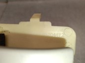 Recambio de maneta interior trasera izquierda para dodge caliber 2.0 crd referencia OEM IAM 186204472 5115639AA 