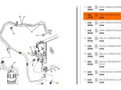 Recambio de tubos aire acondicionado para dodge caliber 2.0 crd referencia OEM IAM P05058229AB 5058229AB 