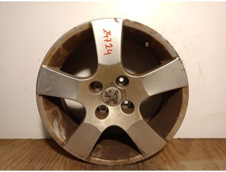 Recambio de llanta para peugeot 207 16v referencia OEM IAM 9686100080 R166J16CH427 