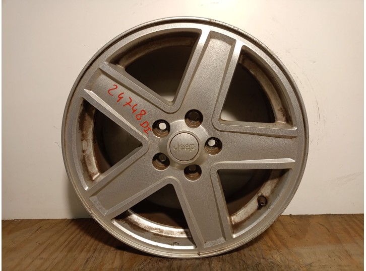 Recambio de llanta para jeep compass 2.0 crd cat referencia OEM IAM 1CT67TRMAB R17X6.5J+39MM 