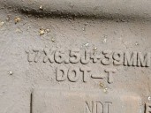 Recambio de llanta para jeep compass 2.0 crd cat referencia OEM IAM 1CT67TRMAB R17X6.5J+39MM 