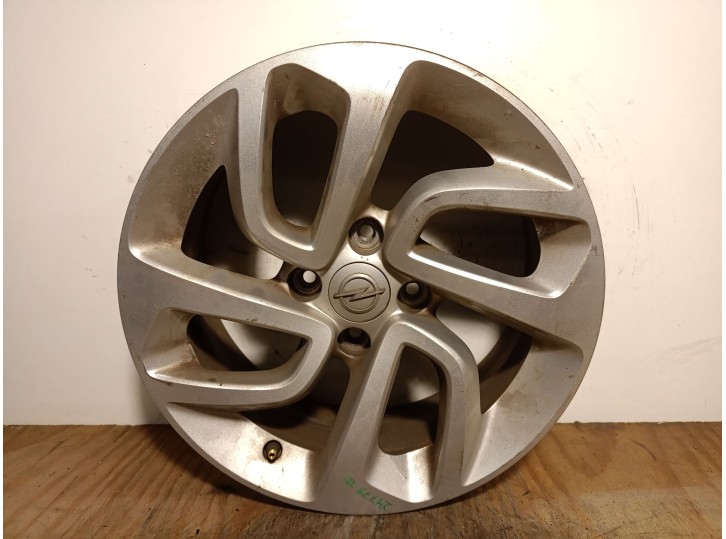 Recambio de llanta para opel crossland x 1.2 referencia OEM IAM 39007897 R16X6.5JIS20 