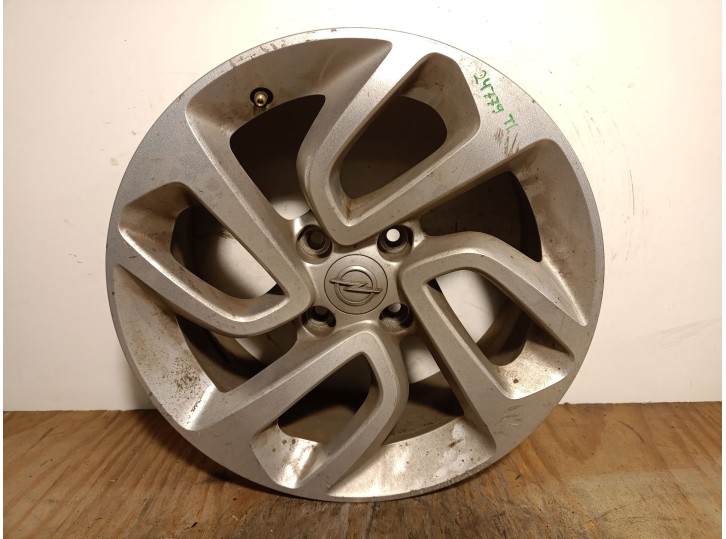 Recambio de llanta para opel crossland x 1.2 referencia OEM IAM 39007897 R16X6.5JIS20 