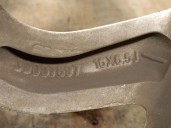 Recambio de llanta para opel crossland x 1.2 referencia OEM IAM 39007897 R16X6.5JIS20 