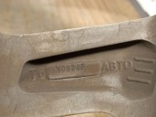 Recambio de llanta para opel crossland x 1.2 referencia OEM IAM 39007897 R16X6.5JIS20 