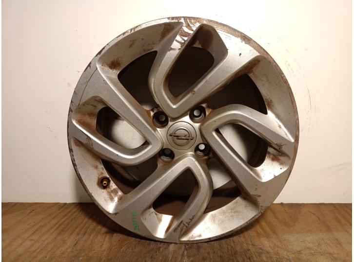 Recambio de llanta para opel crossland x 1.2 referencia OEM IAM 39007897 R16X6.5JIS20 