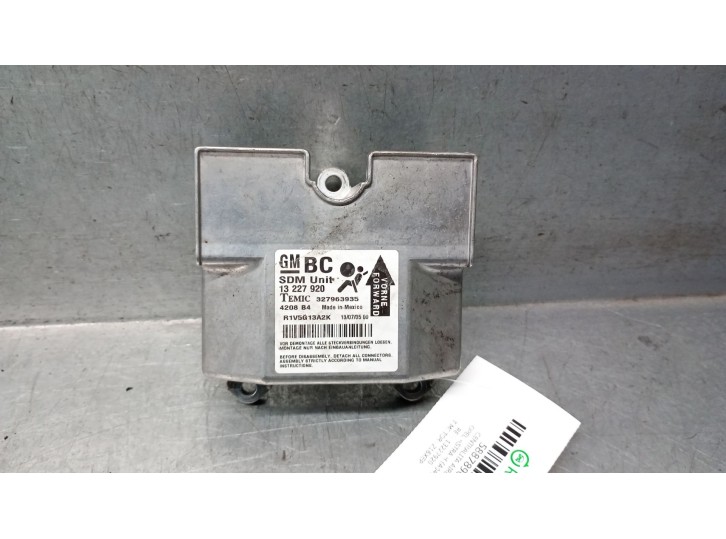 Recambio de centralita airbag para opel astra h (a04) 1.6 (l48) referencia OEM IAM 13227920 327963935