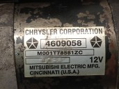 Recambio de motor arranque para chrysler stratus cabrio (jx) 2.5 cat referencia OEM IAM 4609058 4609058 M001T78581ZC