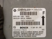 Replacement airbag control unit for Chrysler Stratus Cabrio (JX) 2.5 CAT OEM IAM reference 04671322 0285001096