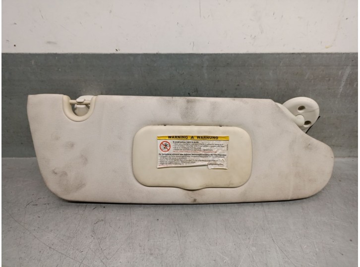 Recambio de parasol derecho para chrysler grand voyager v (rt) 2.8 crd referencia OEM IAM 1JE901W1AA 1JE901W1AA 