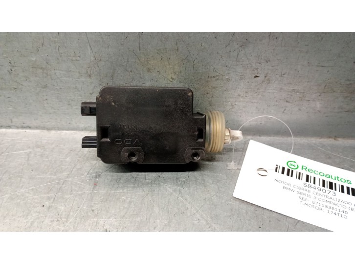 Recambio de motor cierre centralizado porton para bmw serie 3 compacto (e36) 318tds referencia OEM IAM 67118361140 67118361140 