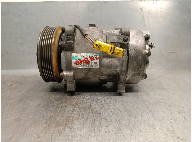Recambio de compresor aire acondicionado para citroën berlingo 1.9 diesel referencia OEM IAM 9659231580 6453TE SD7V16