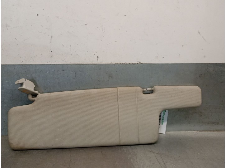 Recambio de parasol izquierdo para skoda fabia familiar (6y5) 1.9 tdi referencia OEM IAM 6Y2857551 6Y1857551P 