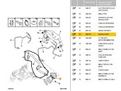 Recambio de tubo para peugeot 206 hatchback (2a/c) 1.4 hdi eco 70 referencia OEM IAM 9643941380 1628ZW 