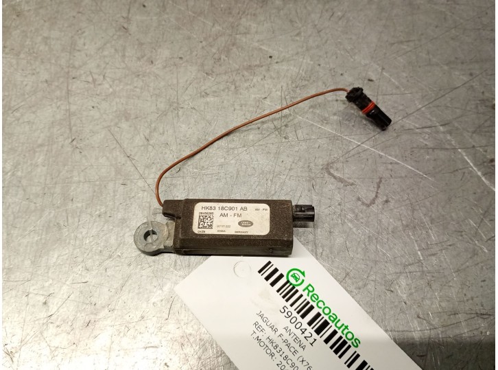 Recambio de antena para jaguar f-pace (x761) 2.0 td4 referencia OEM IAM HK8318C901AB 