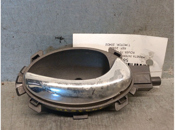 Recambio de maneta interior trasera derecha para rover 75 i tourer (rj) 2.0 cdti referencia OEM IAM 204D2 