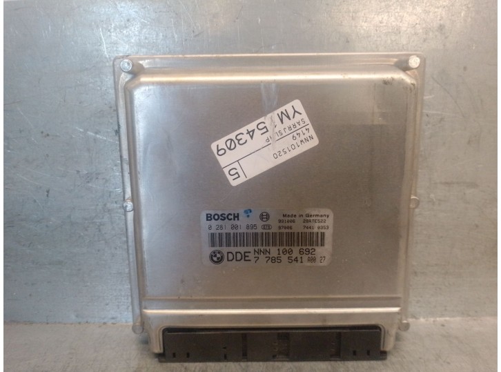 Replacement engine ECU for Rover 75 I Tourer (RJ) 2.0 CDTi OEM IAM reference DDE7785541 0281001895