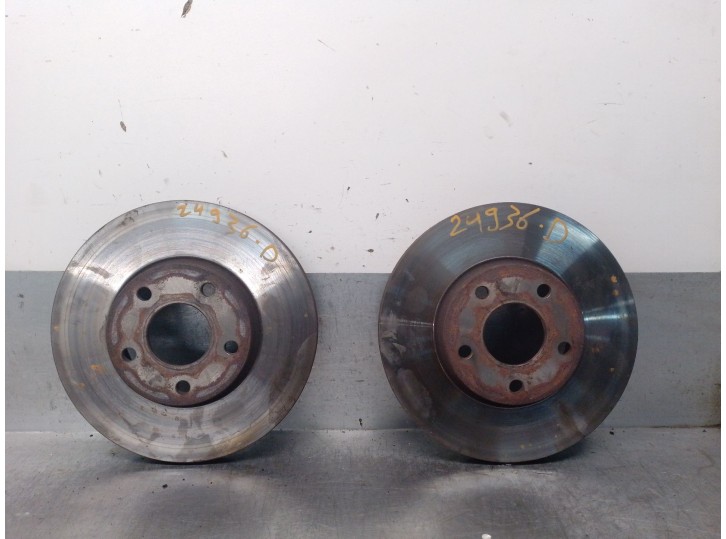 Recambio de disco freno delantero para ford transit connect (p65_, p70_, p80_) 1.8 tdci referencia OEM IAM 2T141125CC 1361298 