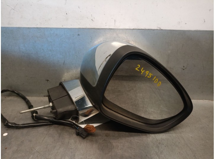 Replacement right wing mirror for Citroën C3 II (SC_) 1.6 HDi OEM IAM reference 8154AR 8154AR 
