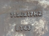 Recambio de llanta para audi a4 b7 (8ec) 2.0 tdi 16v referencia OEM IAM 8E0601025AQ R177.5JX17H2ET43 