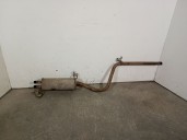 Recambio de tubo escape trasero para seat ibiza iii (6l1) 1.9 tdi referencia OEM IAM 6Q0120Q 6Q6253609AL 