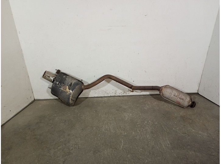 Recambio de tubo escape trasero para mercedes-benz clase clk (w208) coupe 2.0 compresor cat referencia OEM IAM A2024914901 A2084