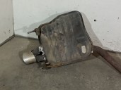 Recambio de tubo escape trasero para mercedes-benz clase clk (w208) coupe 2.0 compresor cat referencia OEM IAM A2024914901 A2084