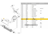 Recambio de tubo para volvo xc90 ii (256) d5 awd referencia OEM IAM 31657761 31370286 