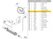 Recambio de tubo para volvo xc90 ii (256) d5 awd referencia OEM IAM 31422153 31686412 