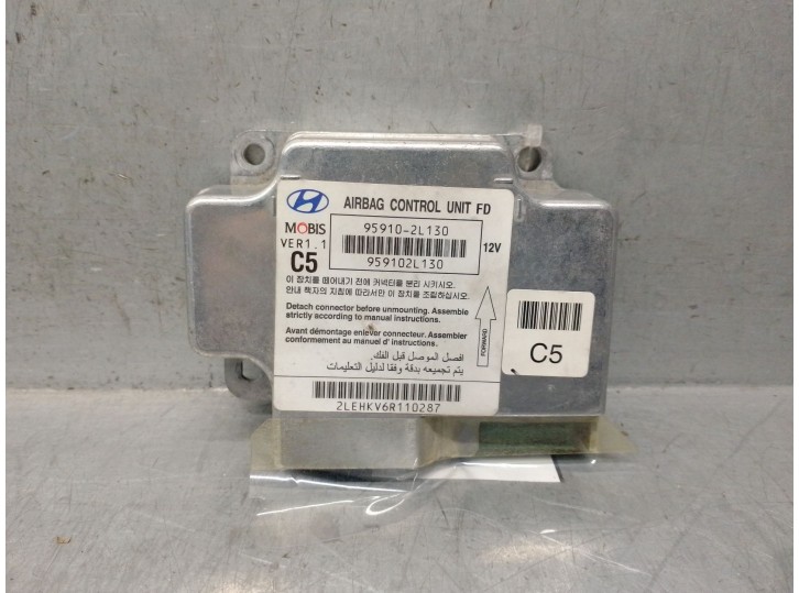 Recambio de centralita airbag para hyundai i30 (fd) 1.6 crdi referencia OEM IAM 959102L130 