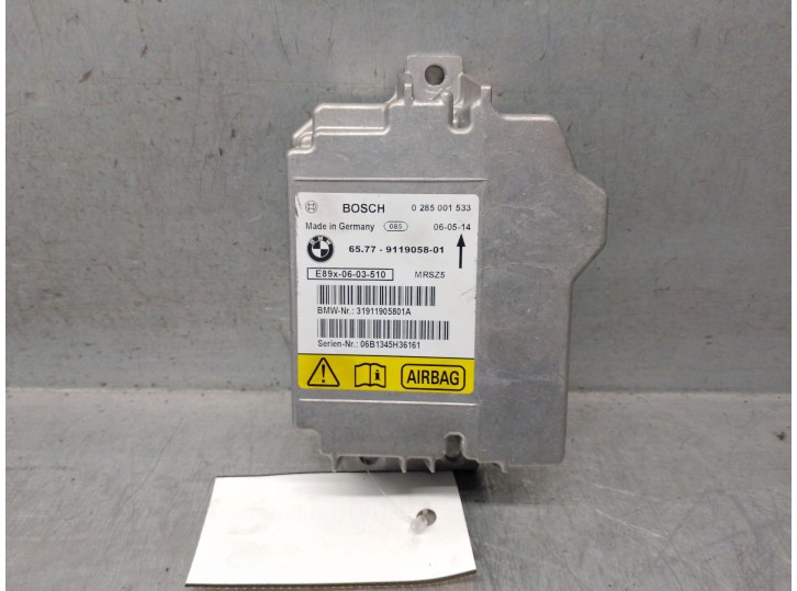 Recambio de centralita airbag para bmw 3 (e90) 320 d referencia OEM IAM 65779119058 0285001533