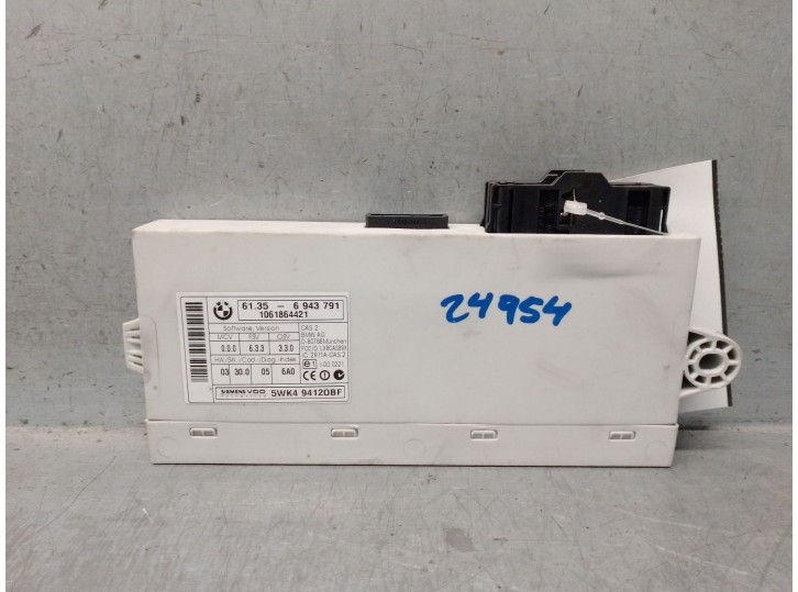 Recambio de centralita check control para bmw 3 (e90) 320 d referencia OEM IAM 61356943791 5WK494120BF