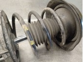 Recambio de amortiguador delantero izquierdo para mercedes-benz clase c (w203) c 320 (203.064) referencia OEM IAM A2033201630 A2