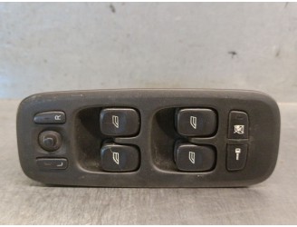 Replacement front left window regulator switch for Volvo S60 sedan 2.4 cat OEM IAM reference 30746074 30658116 
