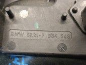 Replacement rear left exterior door handle for BMW Series 5 saloon (E60) 3.0 turbodiesel cat OEM IAM reference 51217034543 