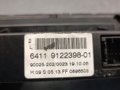 Recambio de mando climatizador para bmw serie 5 berlina (e60) 3.0 turbodiesel cat referencia OEM IAM 64119122398 64119122398 