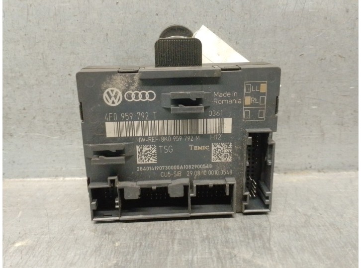 Recambio de centralita cierre para audi q7 (4lb) 3.0 tdi quattro referencia OEM IAM 4F0959792T 8K0959792M