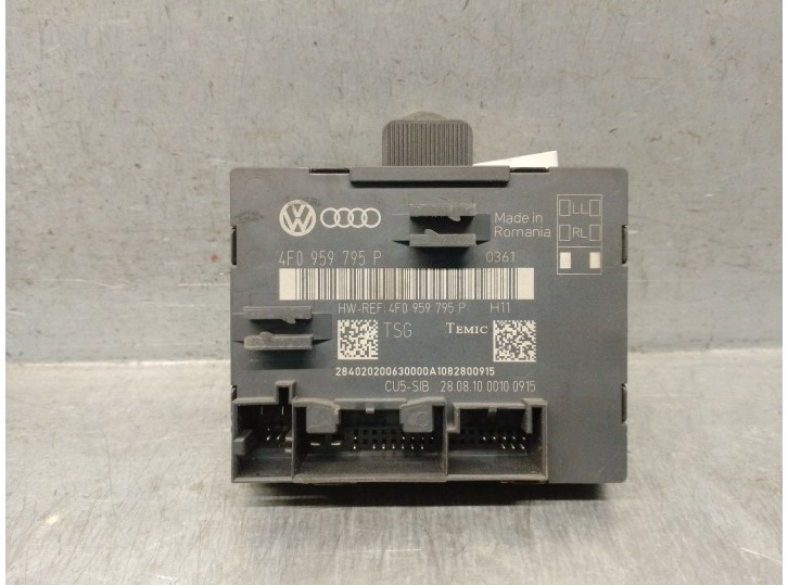 Recambio de centralita cierre para audi q7 (4lb) 3.0 tdi quattro referencia OEM IAM 4F0959795P 