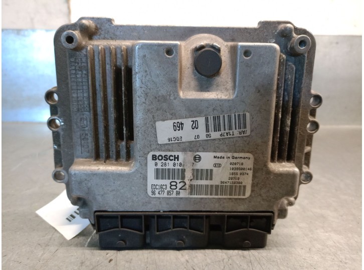 Recambio de centralita motor uce para peugeot 206 hatchback (2a/c) 1.4 hdi eco 70 referencia OEM IAM 9647785780 
