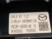 Recambio de pantalla multifuncion para mazda 6 sedán (gj, gl) 2.2 d (gj2fp) referencia OEM IAM GML8611J0 GML8611J0 