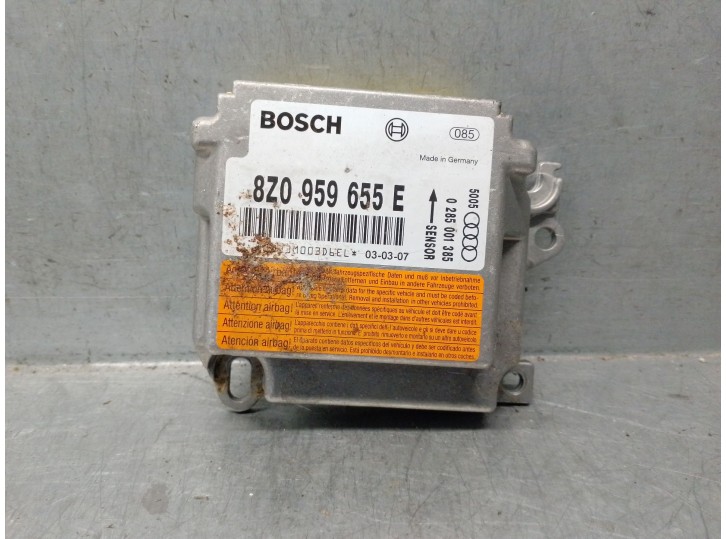 Recambio de centralita airbag para audi a2 (8z0) 1.2 tdi referencia OEM IAM 8Z0959655E 0285001385