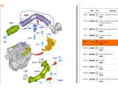 Recambio de tubo para ford tourneo courier b460 monospace 1.5 tdci referencia OEM IAM 9677237680 1749372 